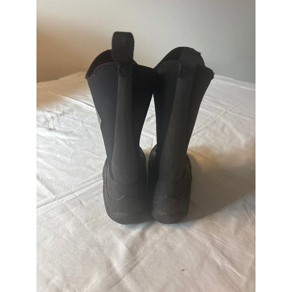 Muck Boot Company Hale Rain Boots Kids Size 2 Black Excellent Waterproof Rubber
